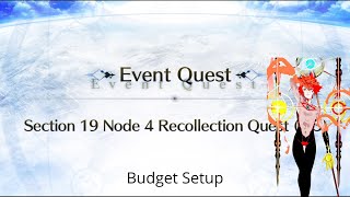 [FGO NA] Arjuna Alter Recollection Quest — Budget Setup