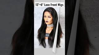 Silky Straight 13"×6" Deep Part Lace Front Wigs |PREMIER LACE WIGS