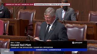 2022-02-23 Sen Plett Emergencies Act