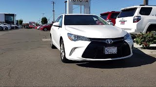 2017 Toyota CAMRY Sedan SE Sacramento  Roseville  Elk Grove  Folsom  Woodland