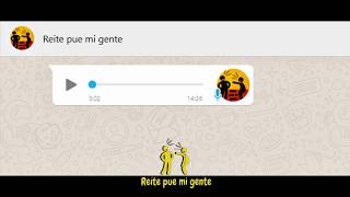 Audios de WhatsApp enviados por la gente #9