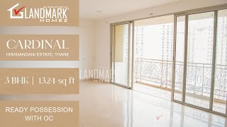 3BHK Flat in CARDINAL | 1324 sq ft | HIRANANDANI ESTATE | THANE