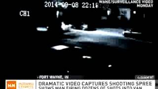 Shooting Spree Caught On Surveillance