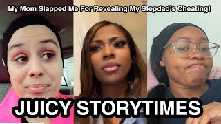 STORYTIME:  My Mom Slapped Me For Revealing My Stepdad's Cheating! | Tiktok Compliation