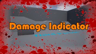 How To Create Blood Splatter FX On Screen | Damage Indicator - Unreal Engine 4 Tutorial