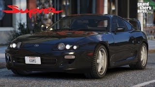 Test Drive Toyota A80 Supra 1998 - NVE GTA 5