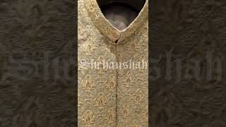 Trending Designs and styles for Groom Dresses #Shehanshah #Groomdresses #Princecoat #fashion