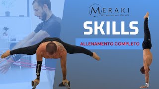 ALLENAMENTO COMPLETO SKILLS -  Scheda Planche e Front Lever