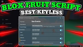 Blox fruit Best Auto Sea Event Script | Better Than Raito Hub |  Keyless Mobile script