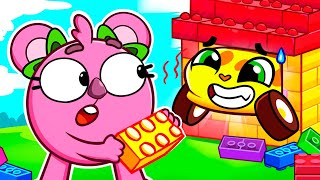 Building Blocks + Hide and Seek Game 🚕 Kids Songs and Nursery Rhymes by Baby Cars