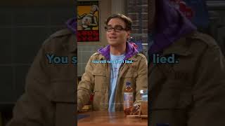 Sheldon's un-unravelable lie (part 2) | The Big Bang Theory #shorts #thebigbangtheory #hd