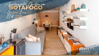 Apartamento Garden em Botafogo | 3 Quartos | 2 Suítes | Vaga | Prédio com Infra