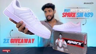 ❗GiveAway Alert❗Sparx SM 439🔥| White Sneakers For Men & Women👟