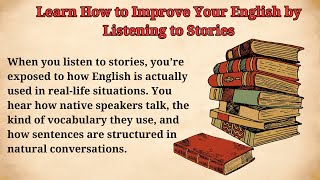 How to Learn and Improve Your English Through Stories | Easy Tips for All Levels!