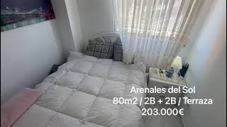 Apartmento en Arenales del Sol a 5 min andando hasta la playa