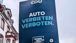 Autos verbieten verboten (CDU-Slogan): Attacken auf Fahrradfahrende in Gießen