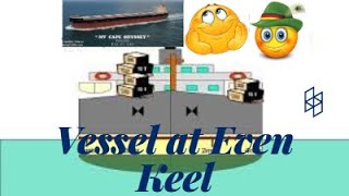 How to load Cape Size Vessel to Make Even Keel and Not To Overload Cargo. Zero deflection results!!