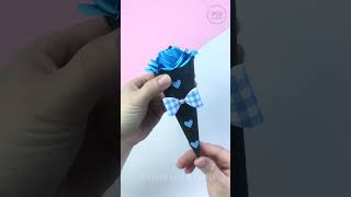 BÓ HOA HỒNG Bằng Giấy Tự Làm / DIY Rose Bouquet Paper / Sam Art & Craft