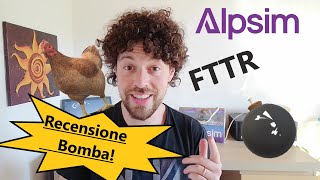 Recensione: Alpsim e linea FTTR (fibra mista radio)