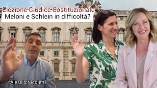 Elezioni Giudice Costituzionale, Meloni e Schlein in difficoltà?