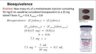 Pharmacokinetics & Bioavailability Introduction