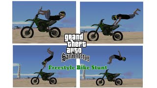 New!!!!! Freestyle & Bike Stunts Sanchez For GTA SA ANDROID JAPANESE