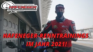 Hafeneger-Renntrainings im Jahr 2021 - die Saison geht los!