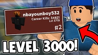 INSANE *LEVEL 3700* IN ARSENAL?? (Roblox Arsenal)