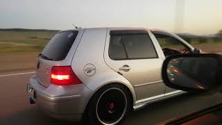 Gti turbo tuned vs subaru legacy td04 hla 300 hp