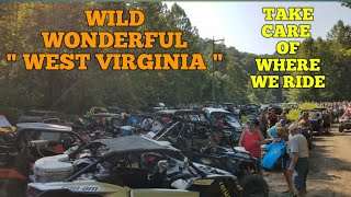 WV is a GREAT place to ride your Polaris RZR's, Can-am's, Kawasaki's, Yamaha's & Honda's