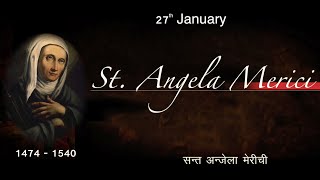 #January_27_St_Angela_Merici#Anugrah_Creations #Diocese_of_Gorakhpur