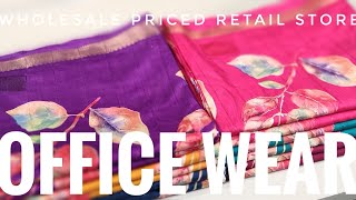 #ROOPNIKHARNX #RNSILKS #OFFICEWEAR LATEST OFFICE WEAR SAREES COLLECTION FOR WHOLESALE PRICES