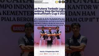 Dua Putera Terbaik Lapas Sumedang Siap Bertanding di Menkumham Cup II 2024 #kemenkumhamjabar