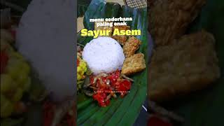 MENU MASAKAN PALING SEDERHANA