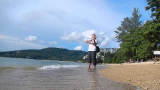 Gone fishing in Phuket, Thailand - Kamala Beach