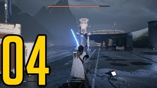 Star Wars Jedi Fallen Order - Part 4 - FIGHTING AN AT-ST