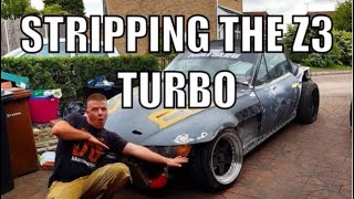 BMW Z3 TURBO REBUILD - EPISODE 1 ENGINE AND GEARBOX REMOVAL