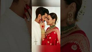 Sonakshi Sinha and Zaheer Iqbal | wedding photos status | #sonakshisinha #zaheeriqbal #shorts