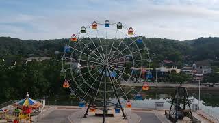 Anjungan Teluk Kendari Pagi Hari (Drone View)