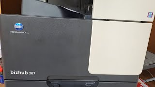 Konica Minolta Bizhub 367 SMB Scan Step By Step||SMB Network Scanning||How To Configure SMB SCAN