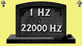 1 Hz ➡ 22000 Hz  Звук Смерти . Внимание! Опасно для Жизни ! Может остановится Сердце. Частоты Убийцы