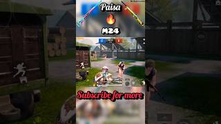 M24 🔥 Paisa #shorts#viral#pubgmobile#world#trending#gaming#rushgameplay#bgmi#pubgproplayer#tdm#m24