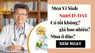 Men Vi Sinh Nutri D-Day có tốt không, giá bao nhiêu và mua ở đâu?