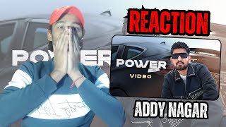 REACTION ON | Power (Official Music Video)  Addy Nagar | Deepesh Goyal | VYRL Haryanvi | JK REACTION