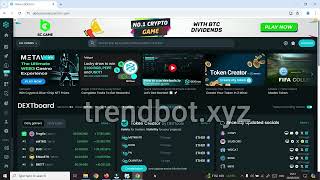 Dextools Trending Bot | Dextools Trending Top #9 #dextoolstrendingbot #Trendingbot