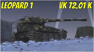 VK 72.01 K & Leopard 1 ● WoT Blitz