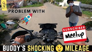 Subscriber Meet-Up ❤ Average Mileage of Buddy (Yamaha FZS 25) | Tamil | Mr Tirupur