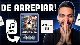 SUNO Transformou SONS DA MINHA BOCA em MÚSICA com IA INSANA! 🔥