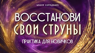 Восстанови свои струны! Практика для новичков #Весталия  #школаСорадение