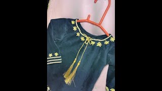 Stylish Velvet Frock Designs For Baby/ Latest Dress Design for Baby Girls